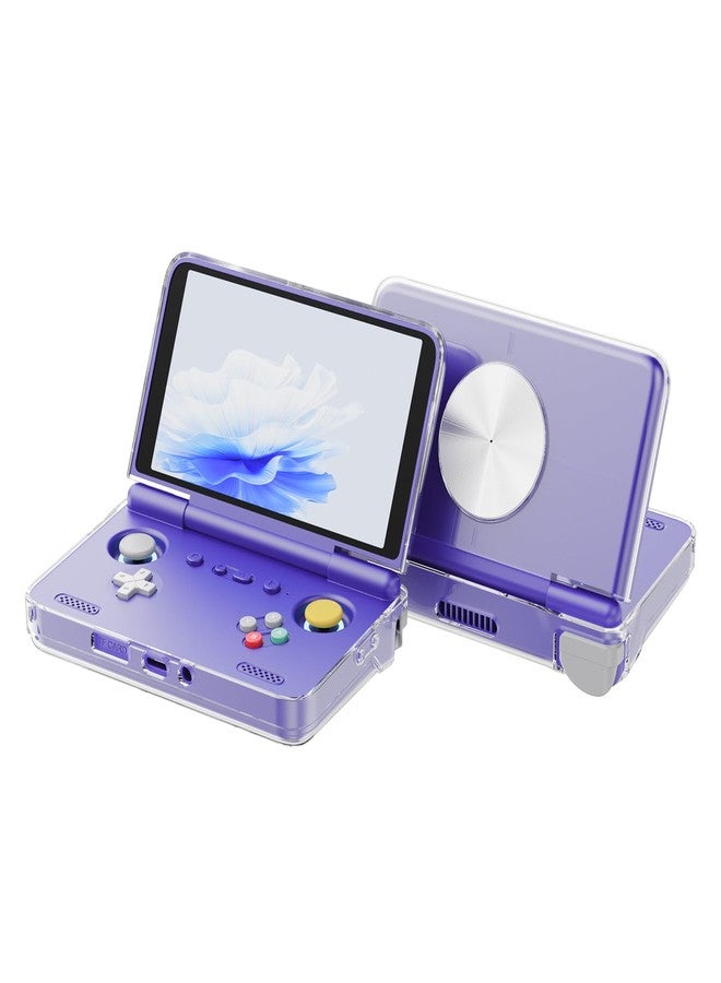 جراب حماية لجهاز ألعاب Retroid Pocket Flip 2، غطاء TPU شفاف متوافق مع Retroid Pocket Flip 2، غطاء مقاوم للصدمات والسقوط لجهاز الألعاب (شفاف) - Image 1